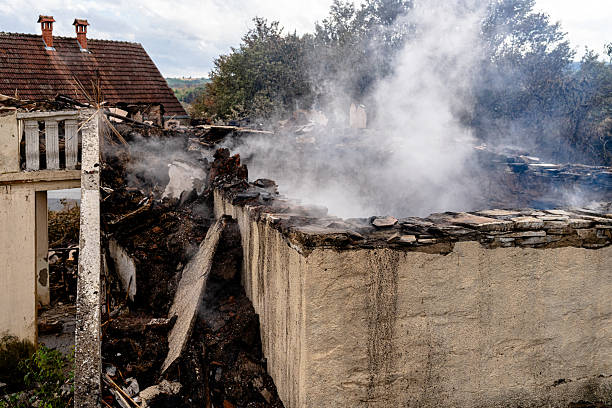 Professional Soot Cleanup technician working in Lumberville, PA